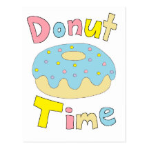De Tijd van de doughnut Wens Kaarten