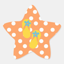 De Tijd van de wipschakelaar! Stervormige Stickers