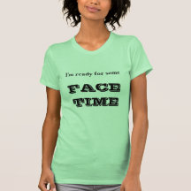De Tijd van het gezicht Tshirt