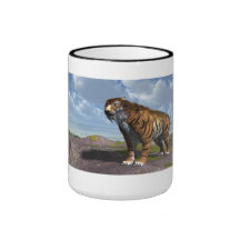 De Tijger van de Tand van de sabel Bekers