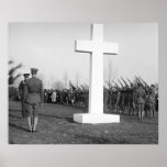 De Toewijding van het Monument van Argonne: 1923 Print