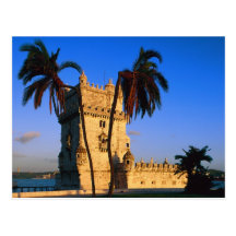 De Toren Portugal van Belem Wenskaart