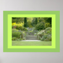 De treden van de tuin door tasullivan posters