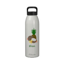 De tropische Fles van het Water Herbruikbare Water Fles