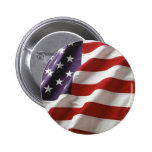 De trotse en Patriottische Vlag van de V.S. Speld Button