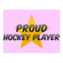 De trotse Speler van het Hockey Wenskaarten