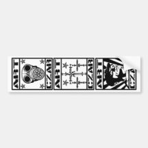 De Tsaar van de kunst - de Sticker van de Bumper v Bumperstickers