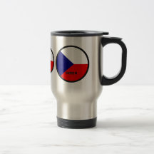 De Tsjechische Vlag van de kwaliteit Roundel Mokken