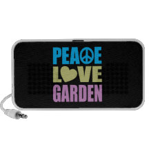 De Tuin van de Liefde van de vrede Laptop Speakers