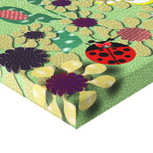 De Tuin van de stip Gallerij Wrapped Canvas