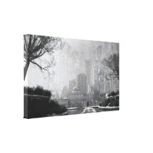 De Tuin van Gotham (de Winter) Gallerij Wrap Canvas