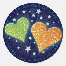 De tuin van Liefde - Sticker