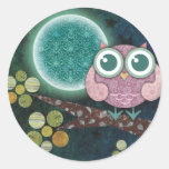 De Uil van de middernacht Stickers