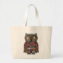 De Uil van het lapwerk Tas