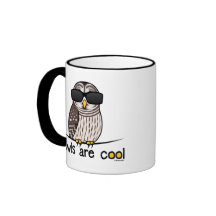 De uilen zijn koel! koffie beker