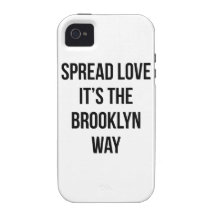 De uitgespreide Liefde het is de Manier van Brookl Case-Mate iPhone 4 Hoesjes