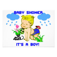 DE UITNODIGING VAN HET BABY SHOWER