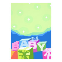 De Uitnodiging van het baby shower