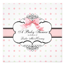 De Uitnodiging van het baby shower - de Franse Wer