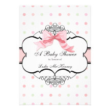 De Uitnodiging van het baby shower - de Franse Wer