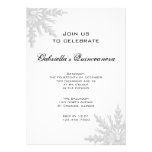 De Uitnodiging van Quinceanera van de Sneeuwvlok v