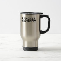 De Universiteit van de eigenaar van een ranch Koffie Beker