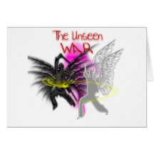 DE UNSEEN OORLOG WENSKAART