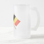 De V.S. en België Gekruiste Vlaggen Mokken