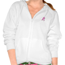 De Vacht Hoodie van Kanker van de Borst van vrouwe