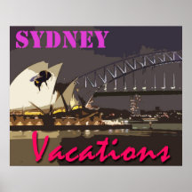 De Vakanties van Sydney Print