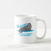 De vampier van Walrussen Koffie Mok