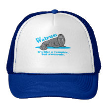 De vampier van Walrussen Trucker Petten