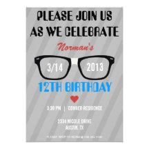 De vastgebonden Verjaardag van de Jongen van Glaze Aankondiging