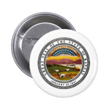 De Verbinding van de Staat van Kansas Speldbuttons