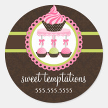 De Verbindingen van de Doos van de Bakkerij van de Sticker
