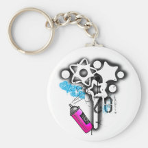 De Verf Keychain van de nevel Sleutelhangers