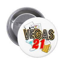 De Verjaardag van Vegas eenentwintigste Speldjes