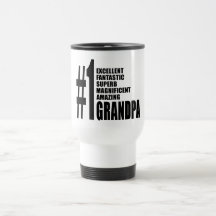 De Verjaardagen van grootvaders: Nummer Één Opa Koffie Mok