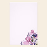 De verse Irissen van de Lente van de Besnoeiing briefpapier