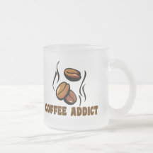 De Verslaafde van de koffie Mok