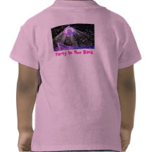 De Verticale raamstijl van het Meisje van de baby Tshirt