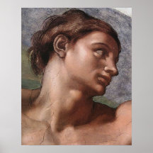 De Verwezenlijking van Michelangelo van Adam Posters