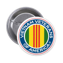 De Veteranen van Vietnam knopen dicht Buttons