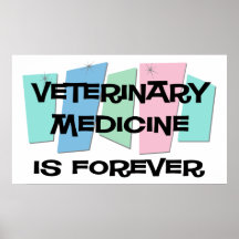 De veterinaire Geneeskunde is voor altijd Posters