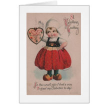De Victoriaans Nederlandse Kaart van de Valentijns