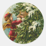 De Victoriaans Stickers van Kerstmis van de Kerstm