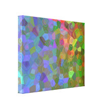 De Viering van de kleur Gallerij Wrap Canvas