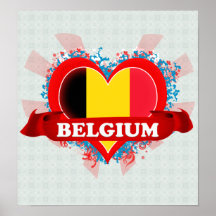 De vintage Liefde België van I Plaat
