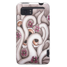 De viooltjes vatten Levendig Taai Geval HTC samen HTC Vivid Case
