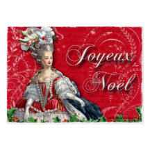 De Visitekaartjes van Antoinette Christmas Noel va